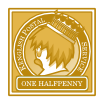 One Halfpenny - Gold